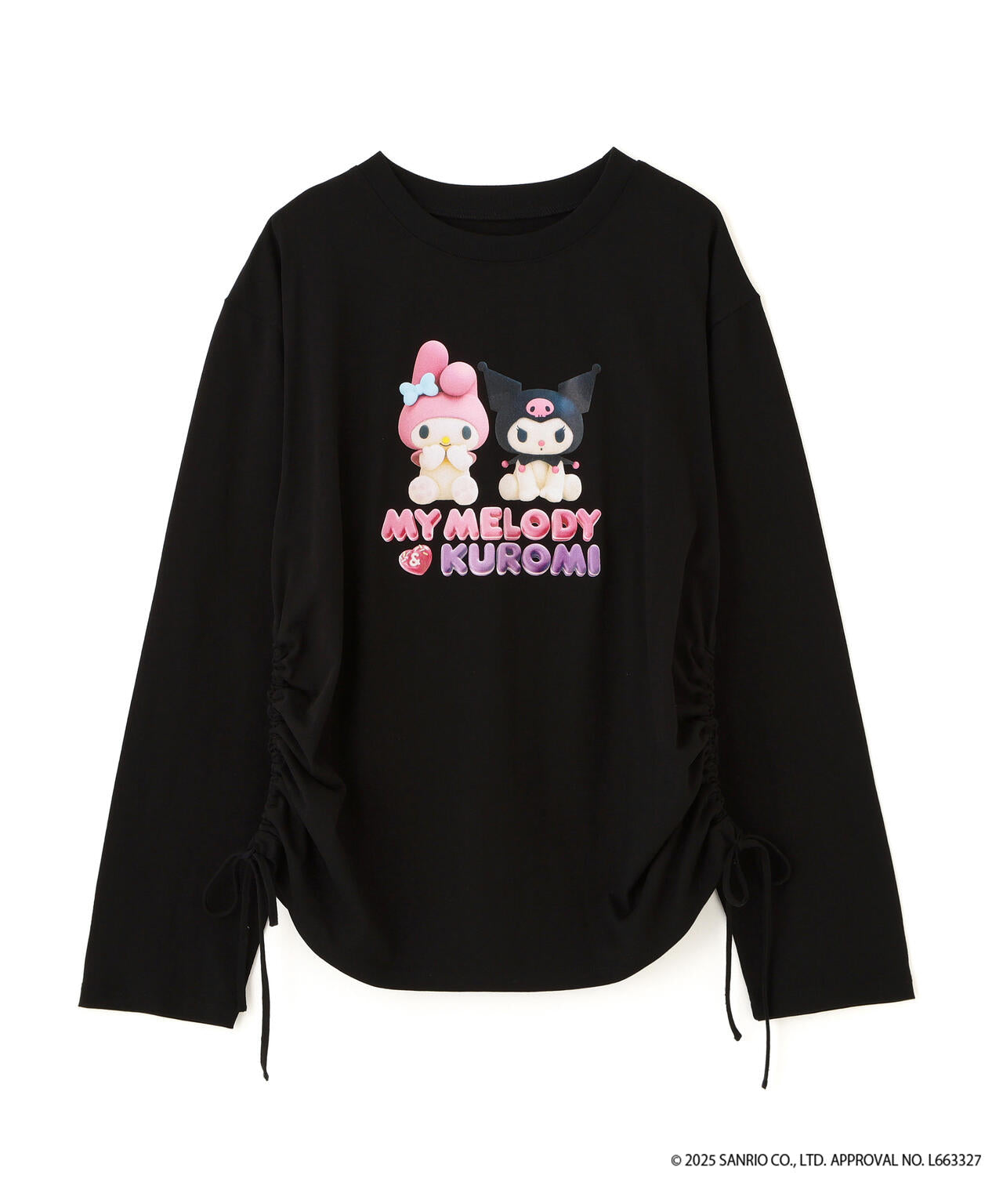 〈メロクロコラボ〉ロングTシャツ