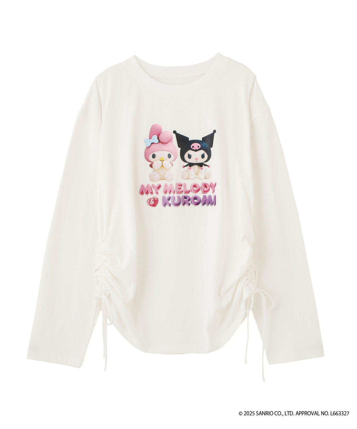 〈メロクロコラボ〉ロングTシャツ