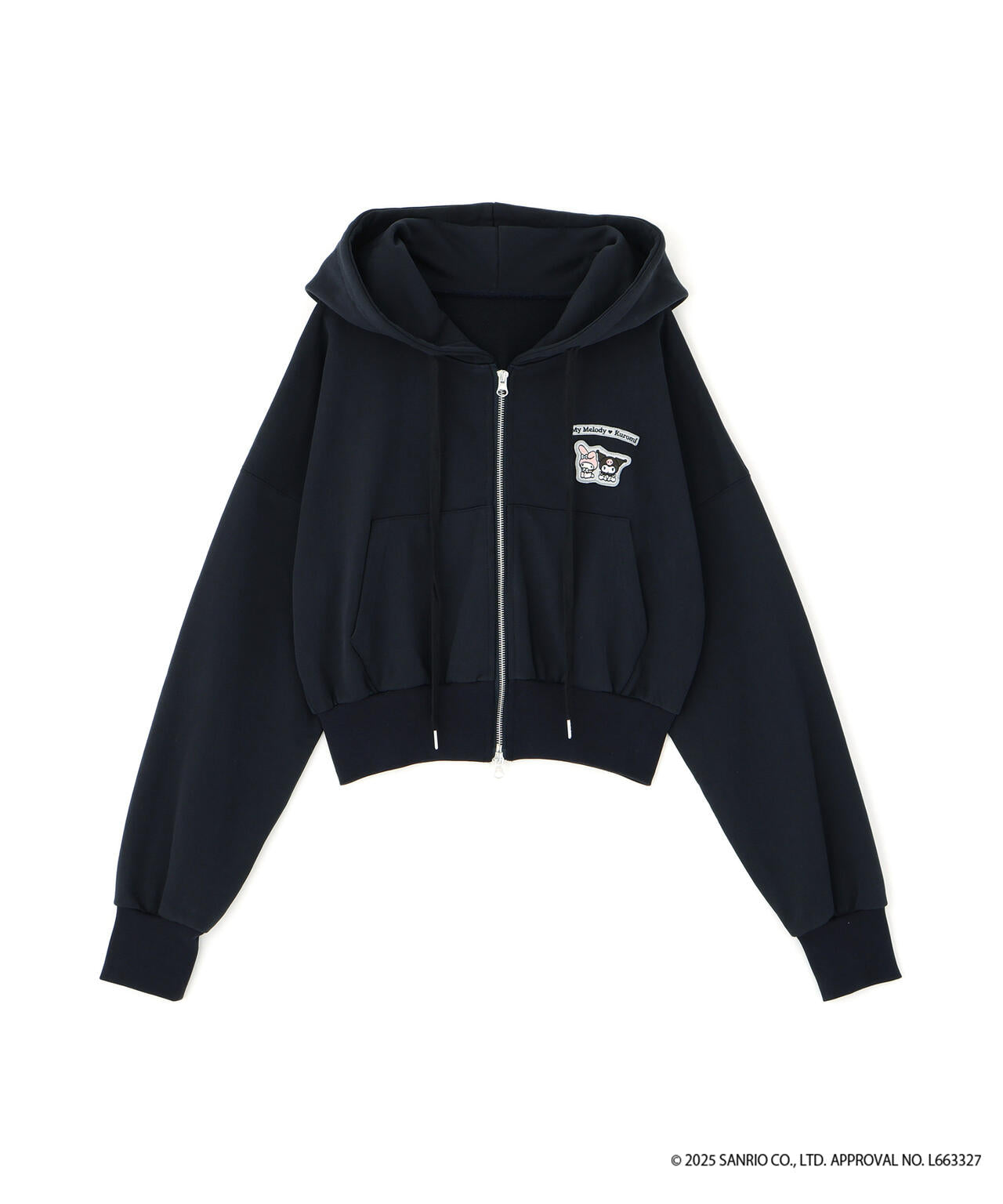 〈メロクロコラボ〉ジップパーカー