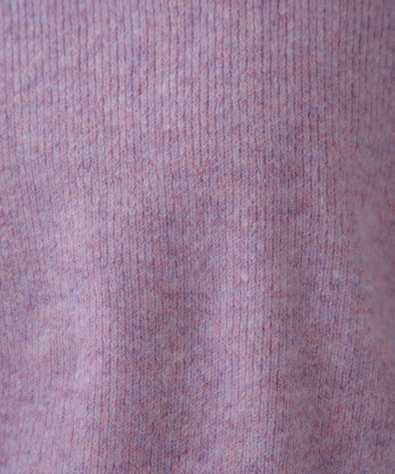 杢ストレッチ総針配色ステッチニット