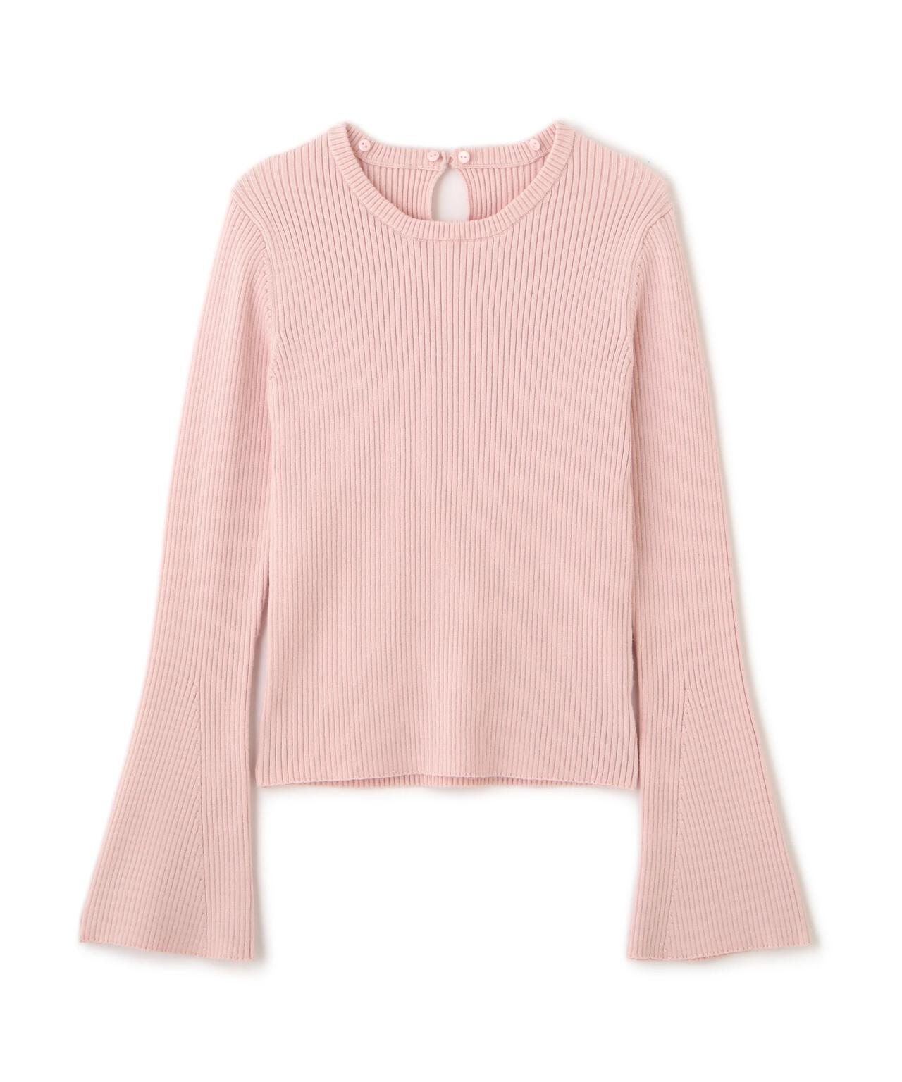 【MFM】白襟レースニット