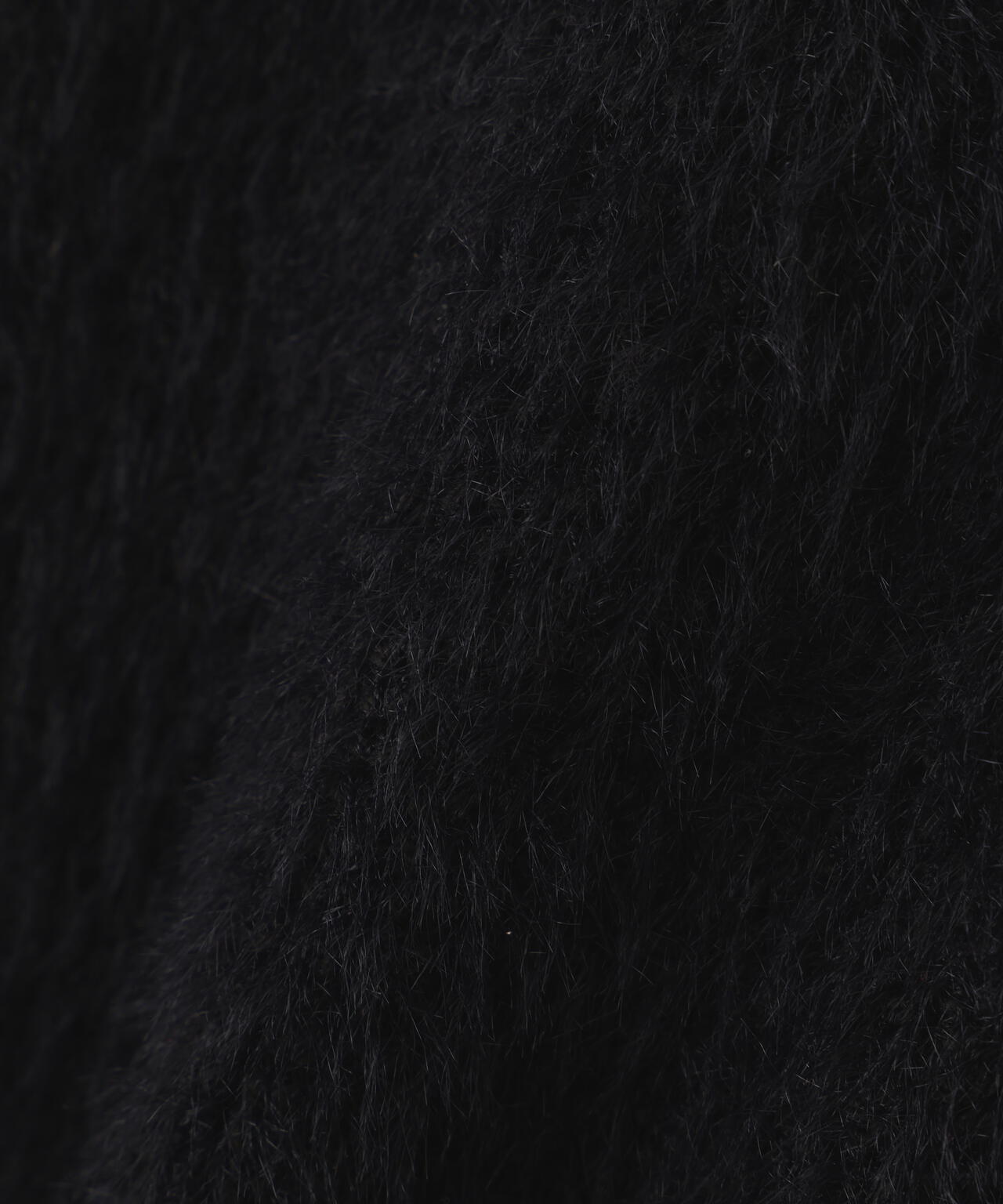 【MFM】ヘアリーペプラム金ボタンニットカーディガン