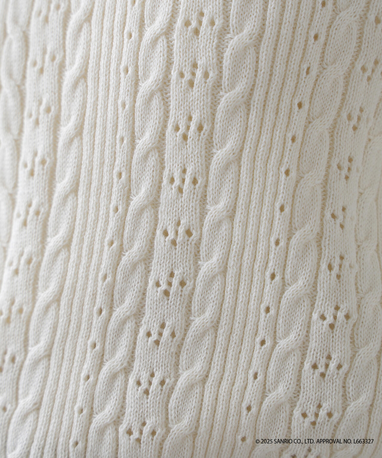 〈メロクロコラボ〉ニット長袖プルオーバー