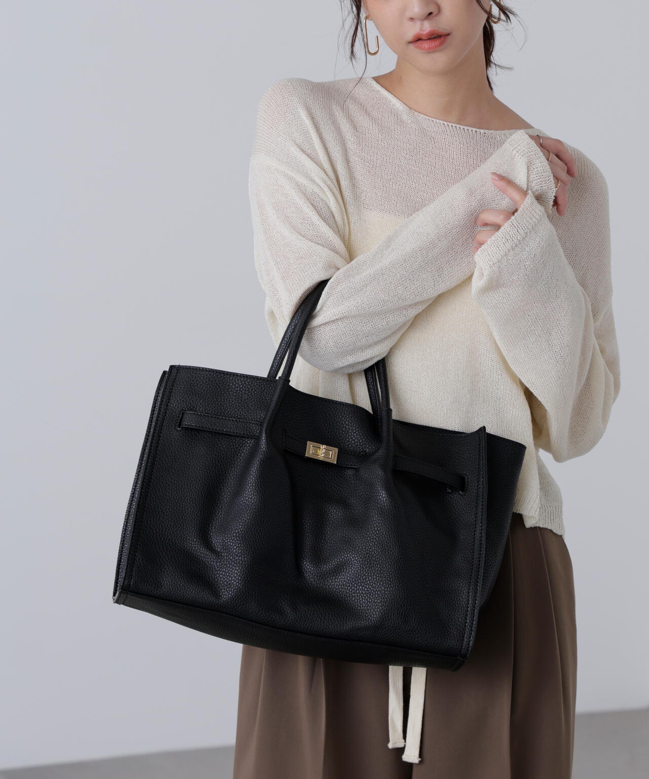 シュリンクトートバッグ