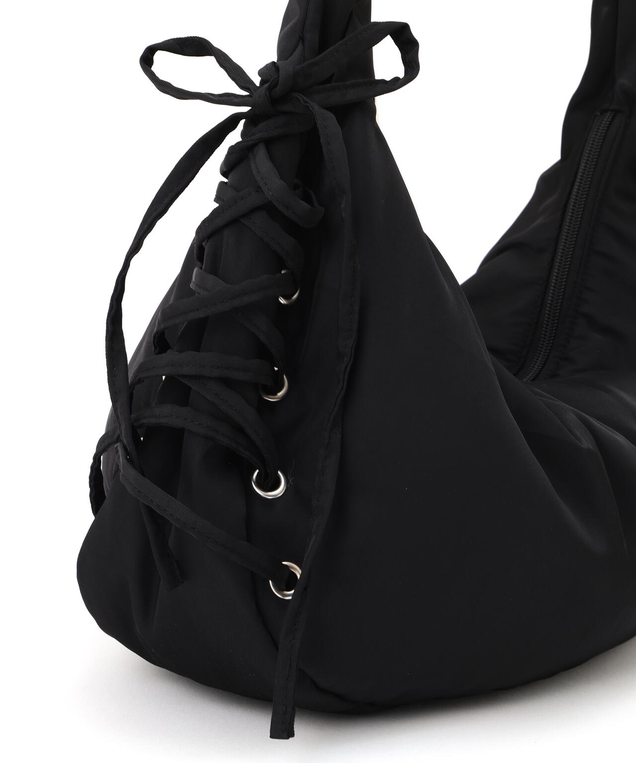 レースアップバッグ