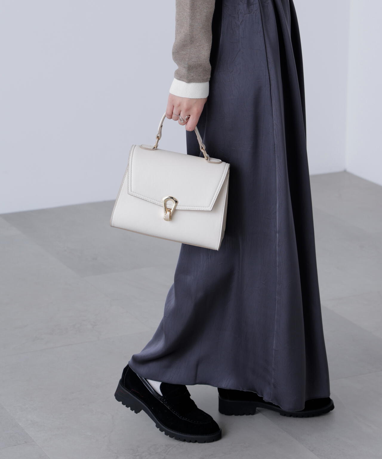 クリップショルダーバッグ