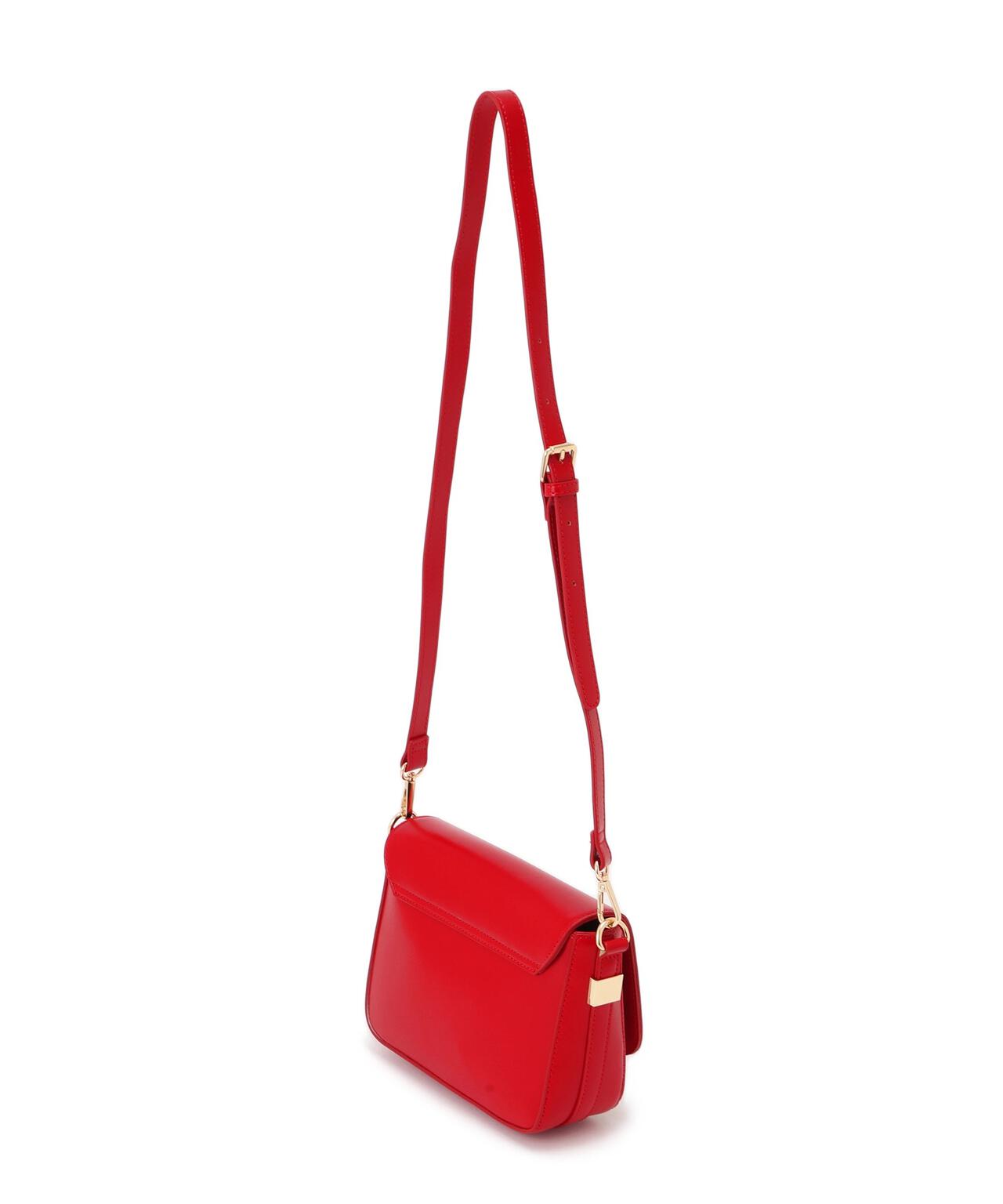 レトロフラップショルダーバッグ