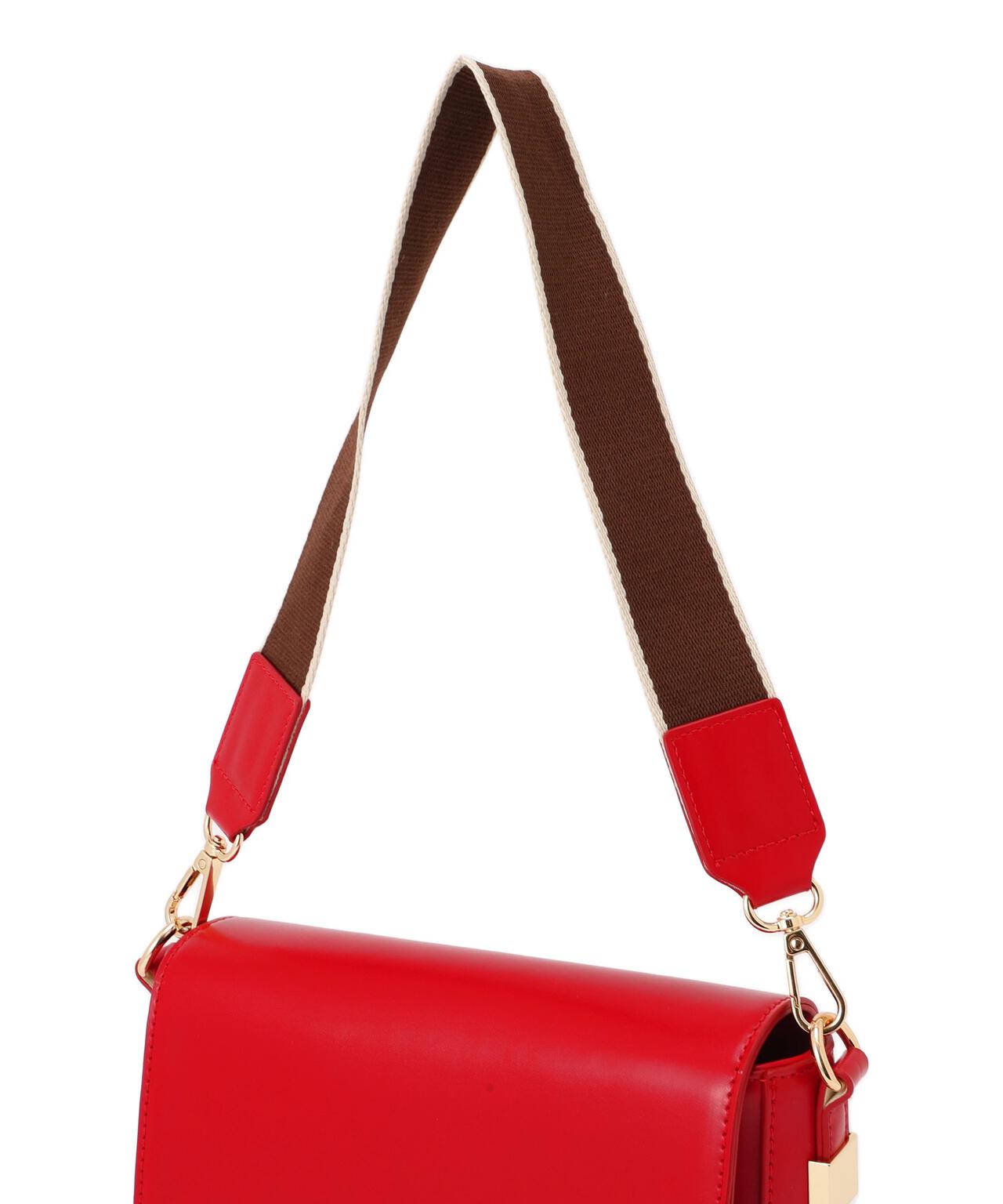 レトロフラップショルダーバッグ