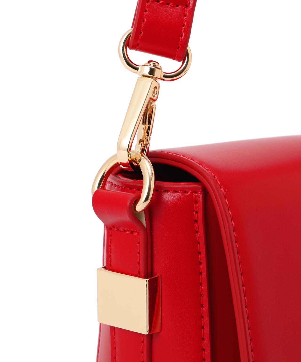 レトロフラップショルダーバッグ