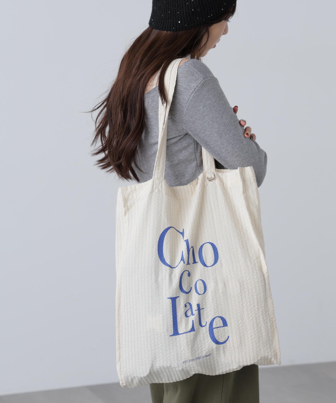 ロゴトートバッグ