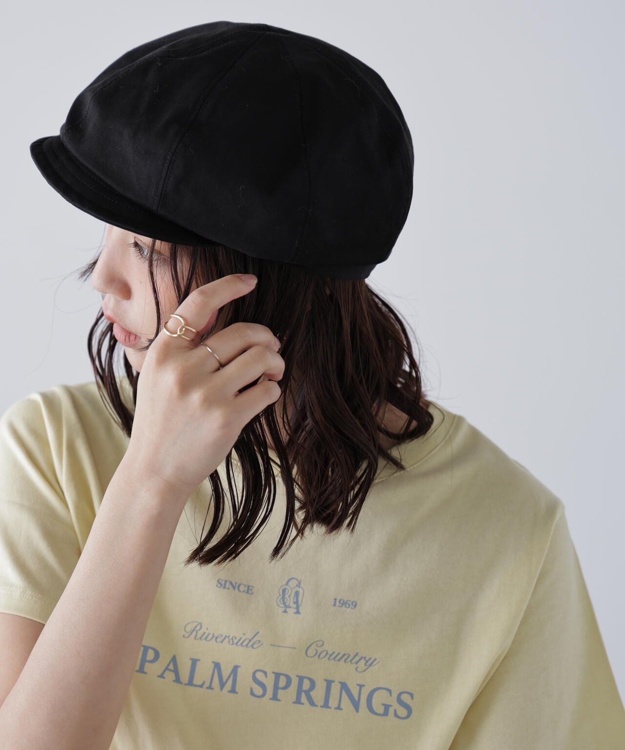 シンプルキャスケット