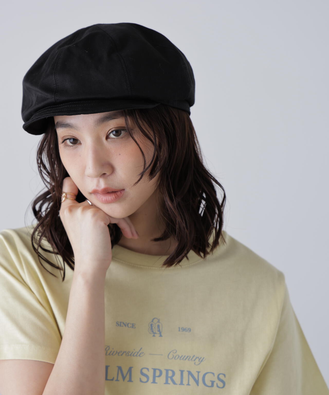 シンプルキャスケット