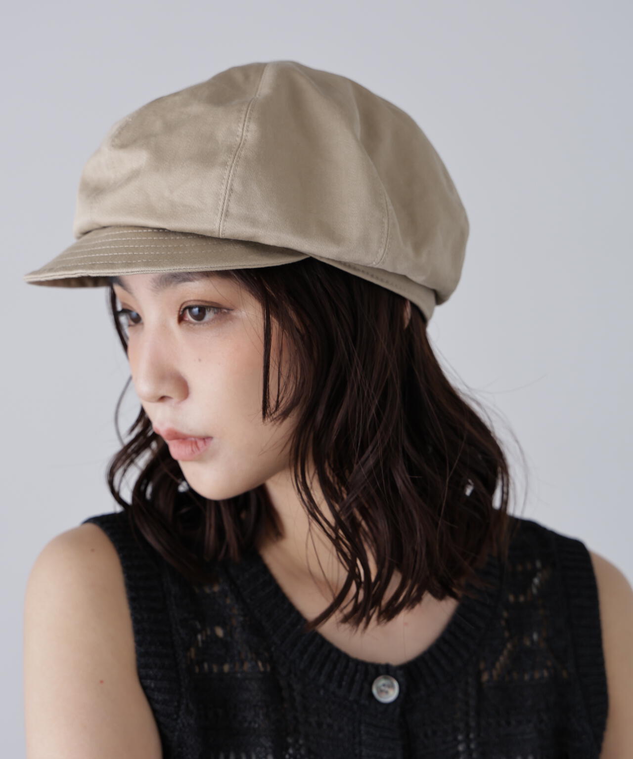 シンプルキャスケット