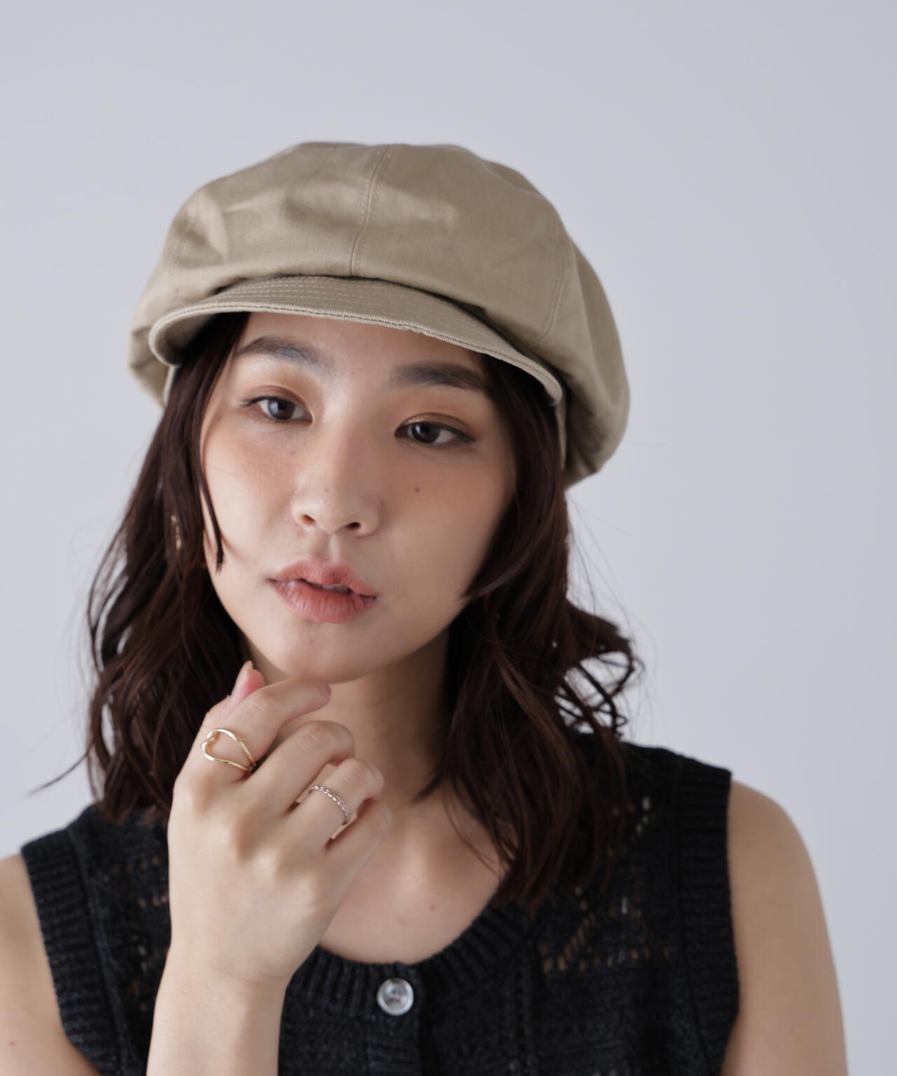 シンプルキャスケット