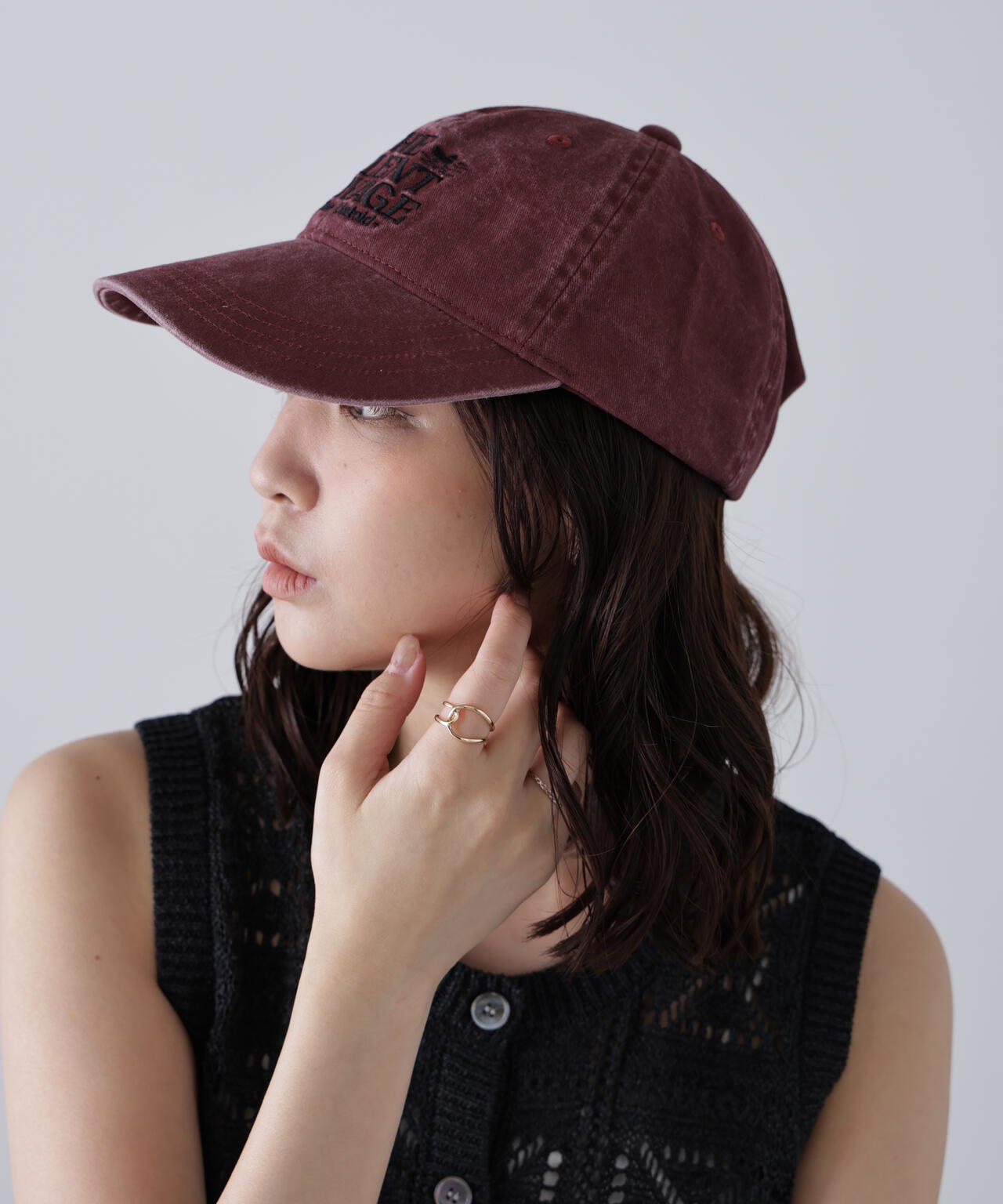 ウォッシュドロゴキャップ