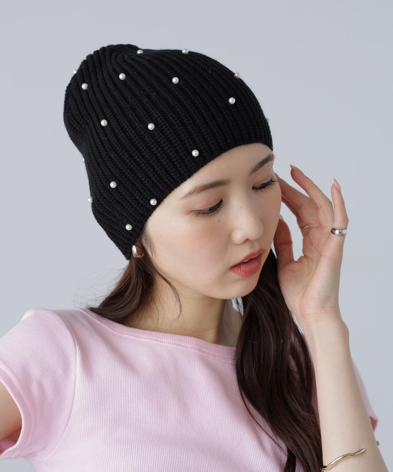 パンチングニットワッチ