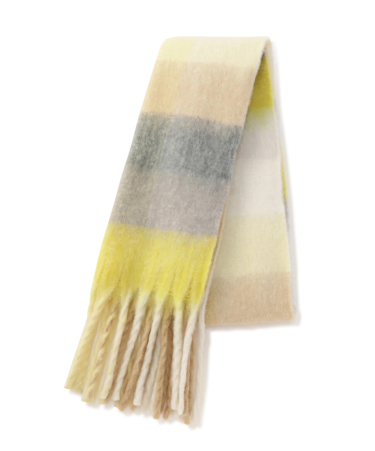 大判チェックストール