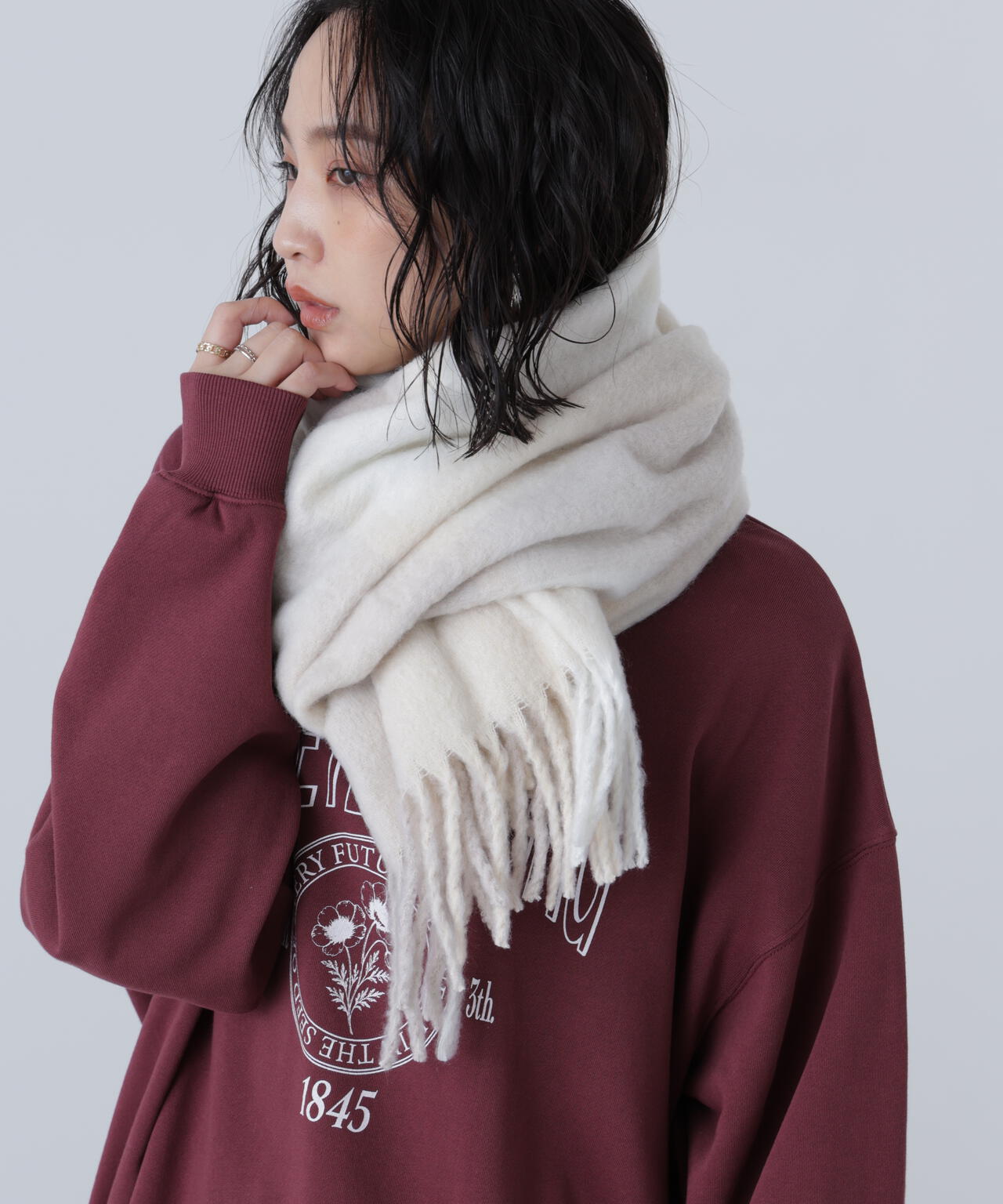 ライトチェックストール