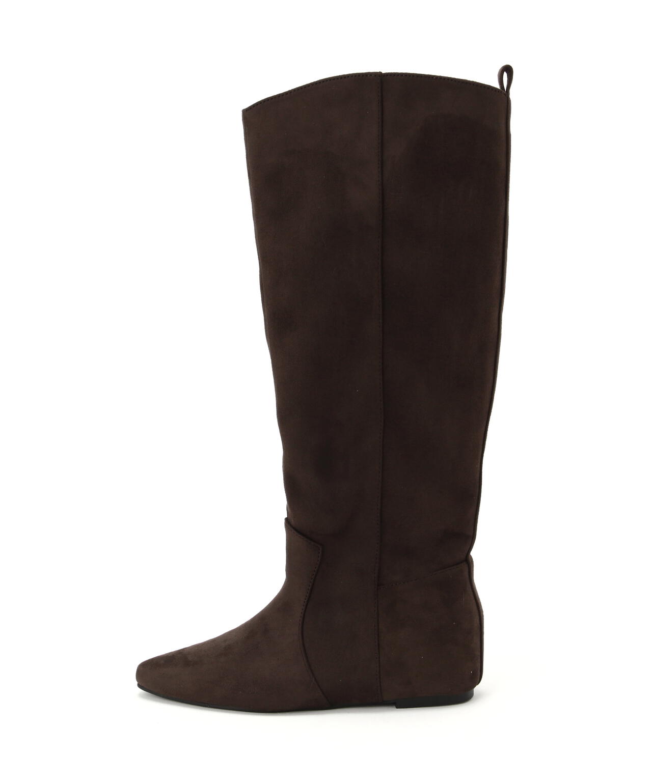 フラットロングブーツ