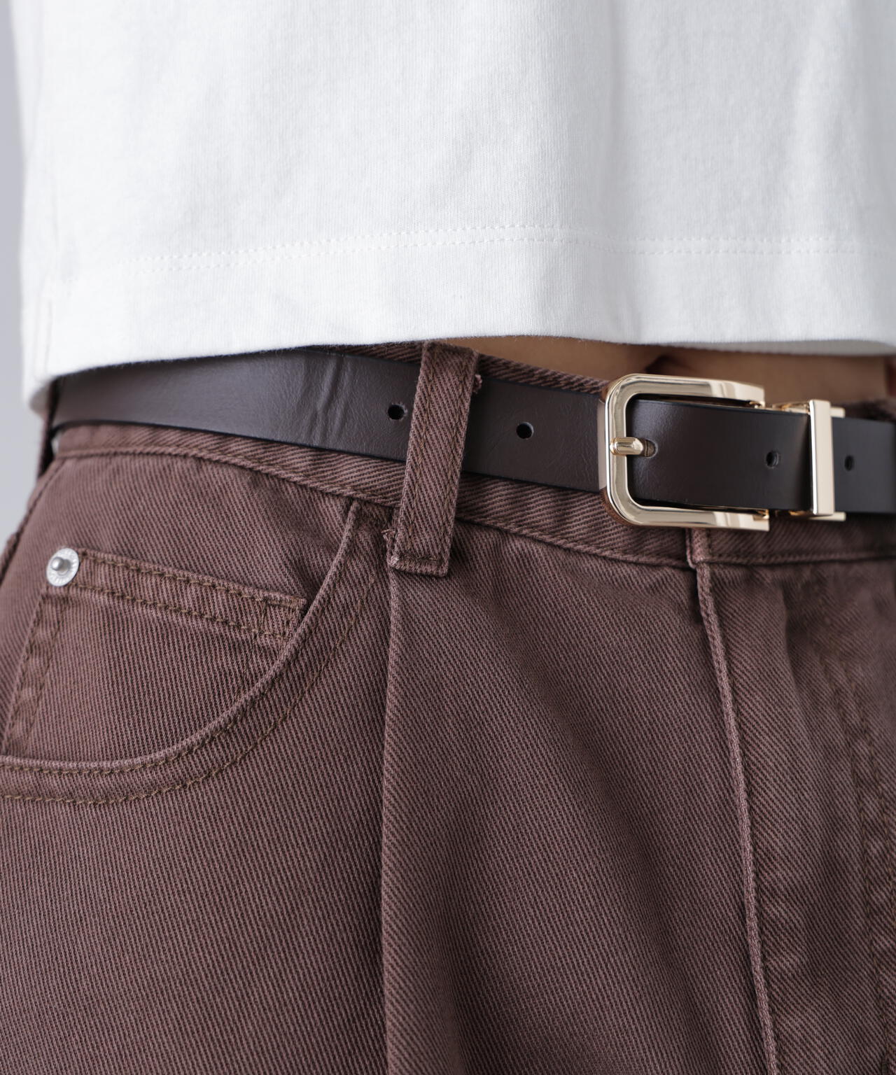 リバーシブルミドルベルト