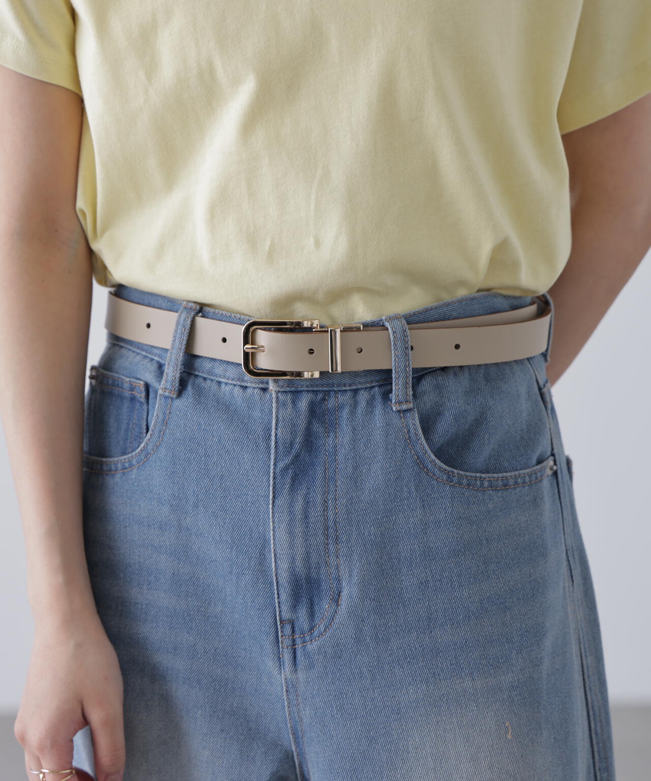 リバーシブルミドルベルト