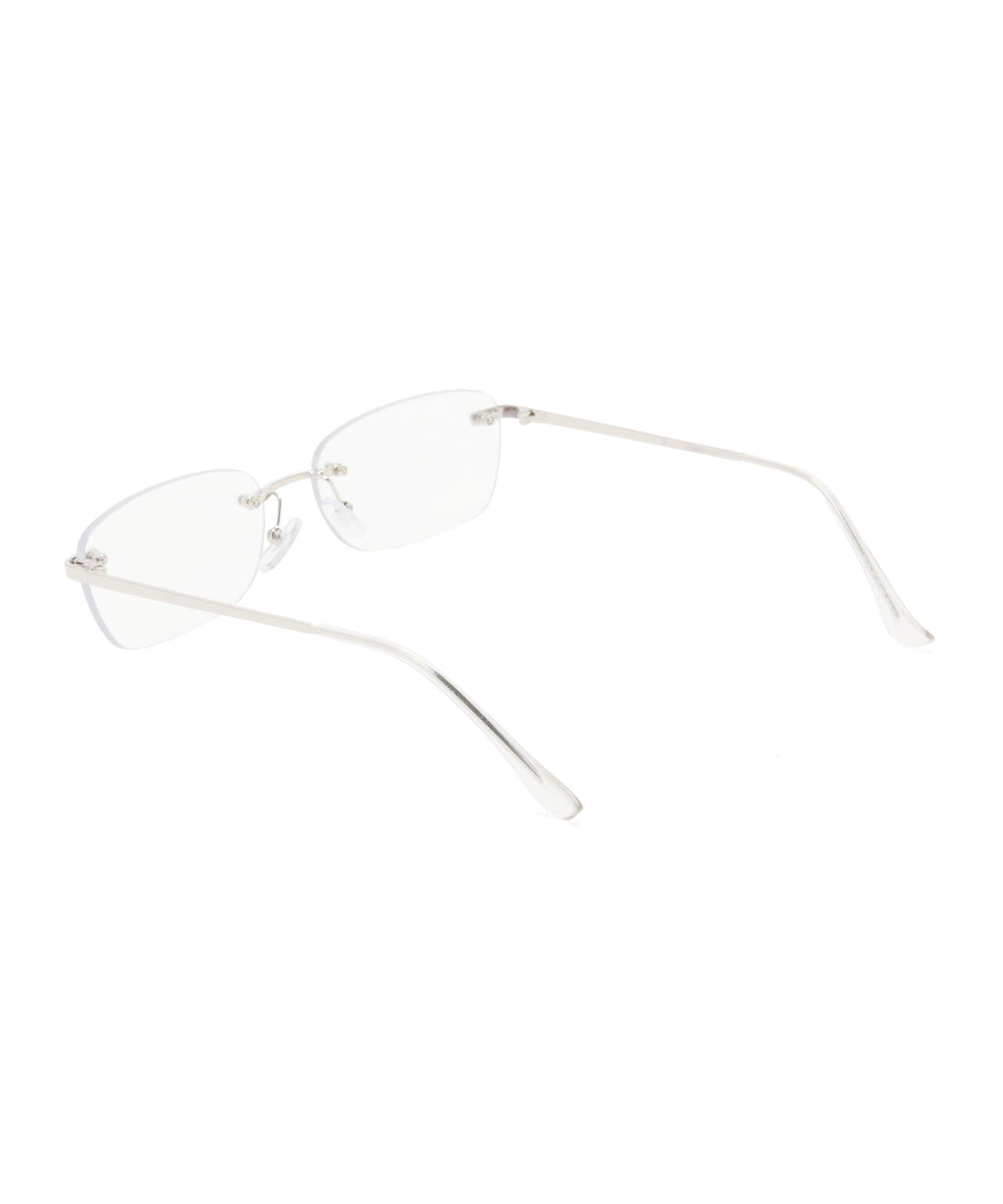 クリアレンズメガネ