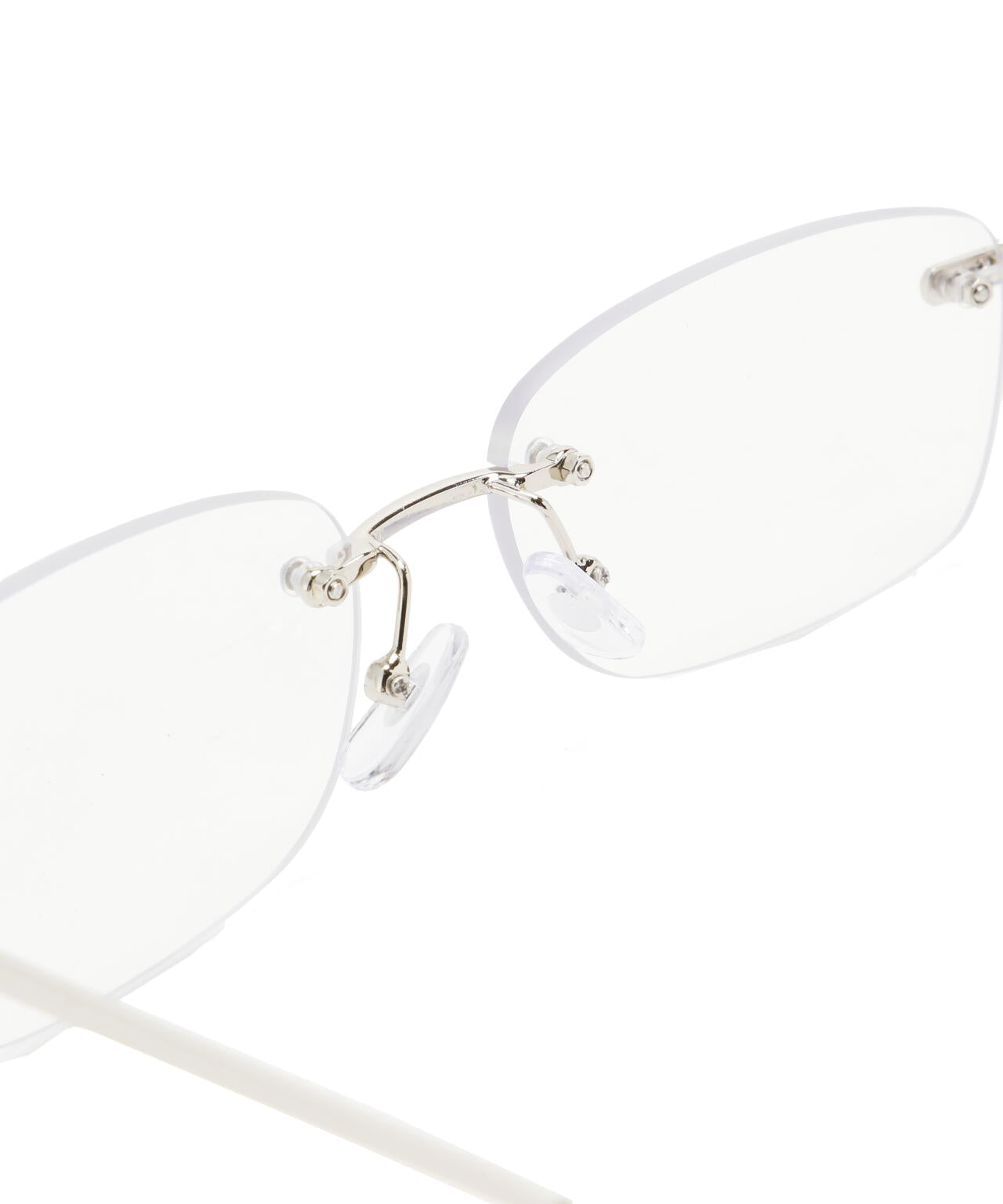 クリアレンズメガネ