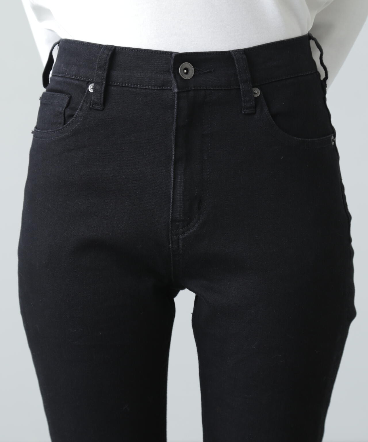 【3サイズ展開XS-M】ベーシックスキニーデニムパンツ【低身長サイズ有】