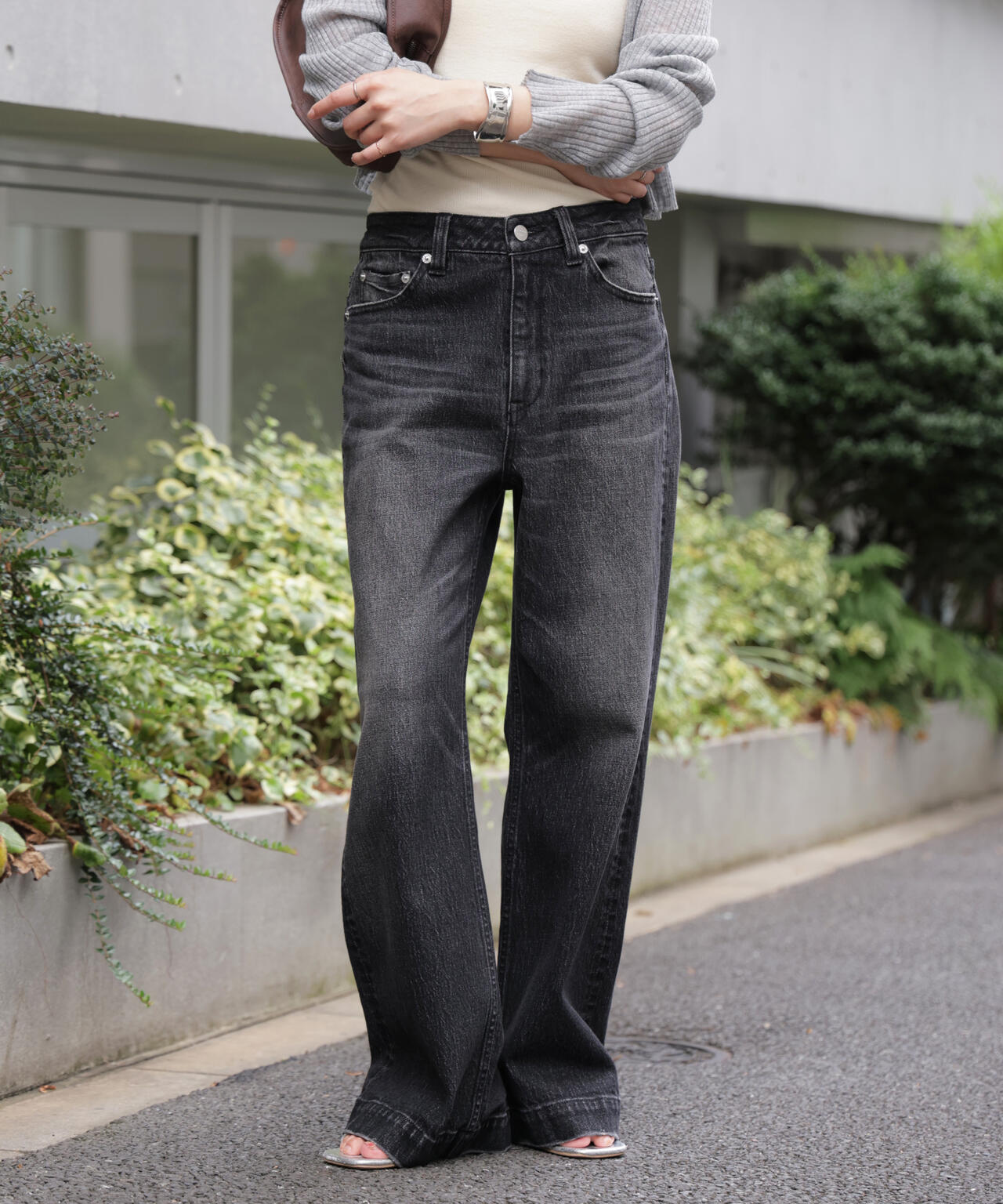 〈フリーズマート別注〉PICCADILLY ベーシックワイドデニムパンツ【低身長サイズ有】