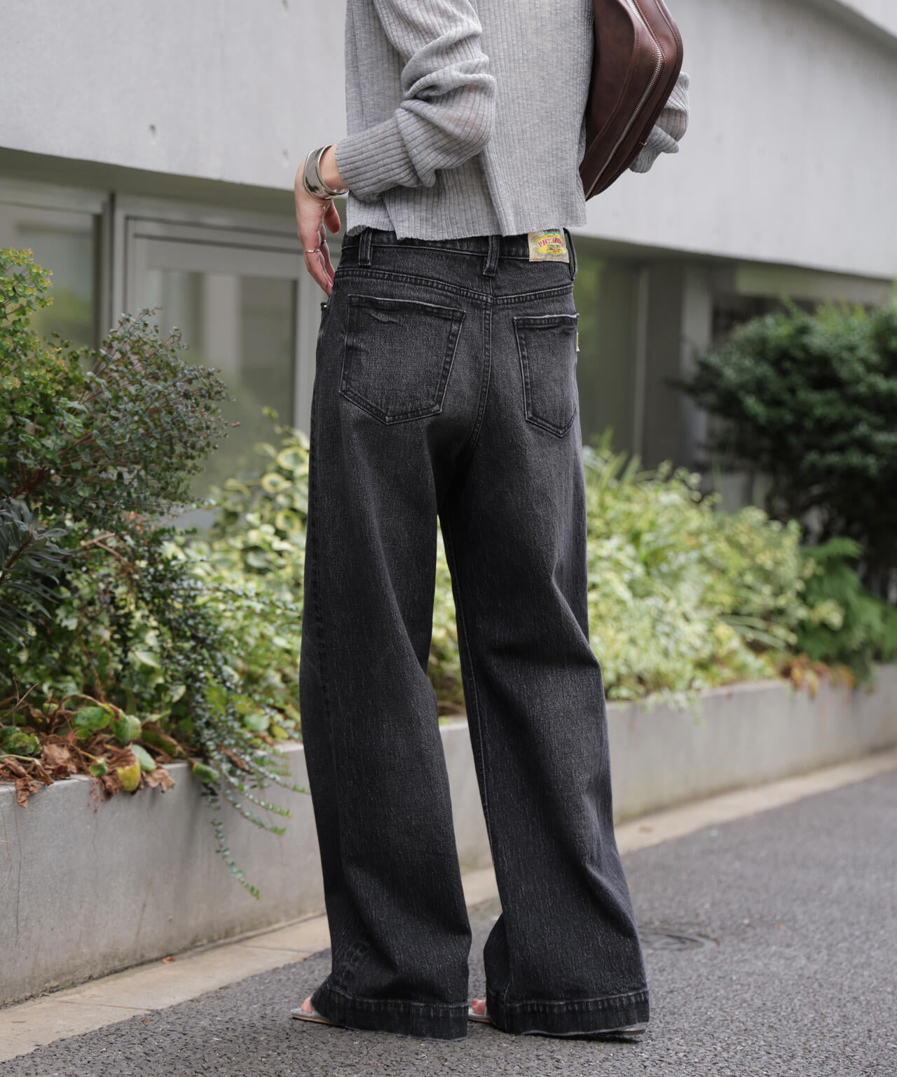 〈フリーズマート別注〉PICCADILLY ベーシックワイドデニムパンツ【低身長サイズ有】