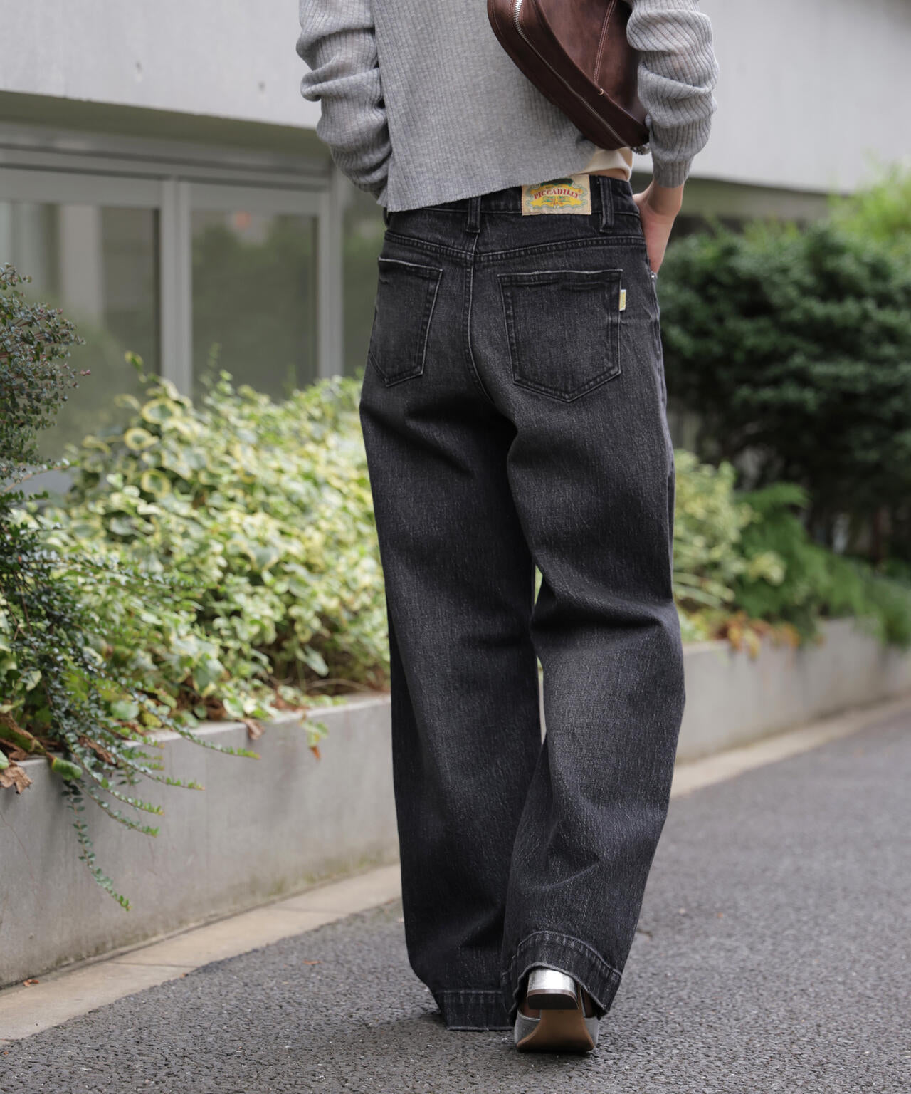 〈フリーズマート別注〉PICCADILLY ベーシックワイドデニムパンツ【低身長サイズ有】