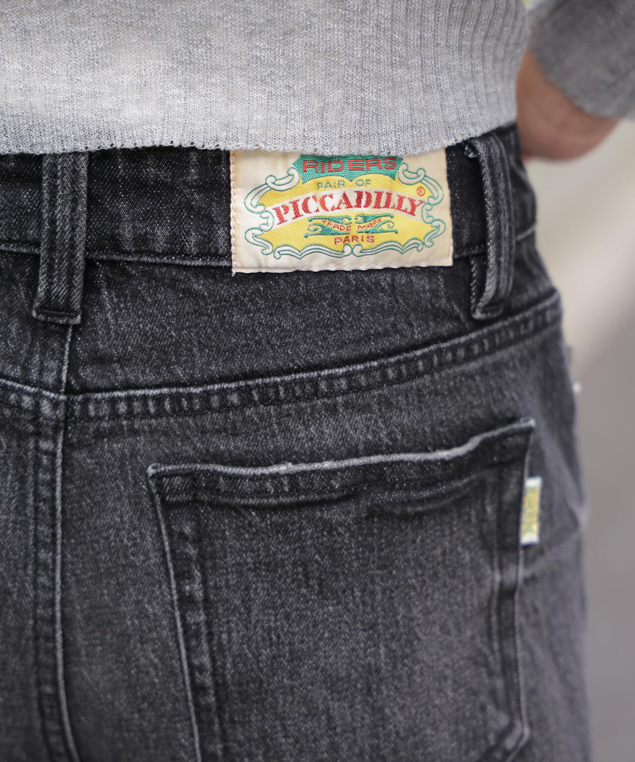 〈フリーズマート別注〉PICCADILLY ベーシックワイドデニムパンツ【低身長サイズ有】