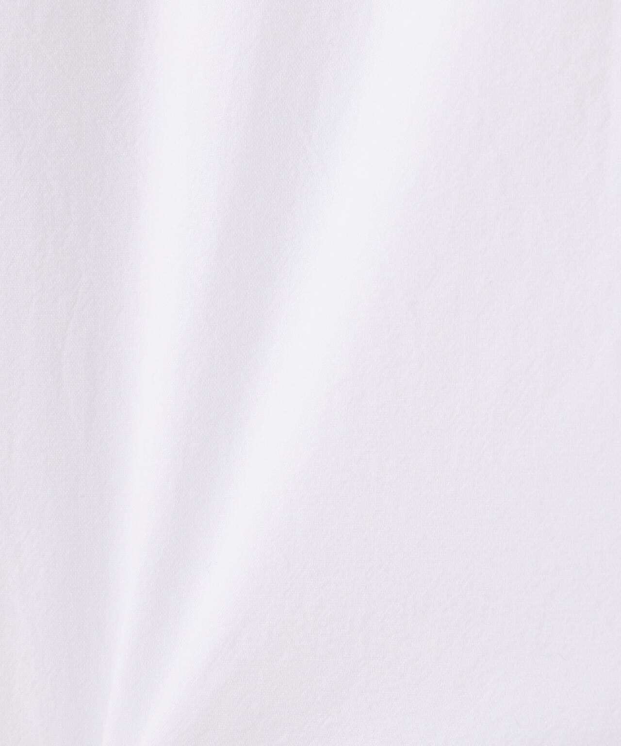 袖シャーリングオーバーシャツ