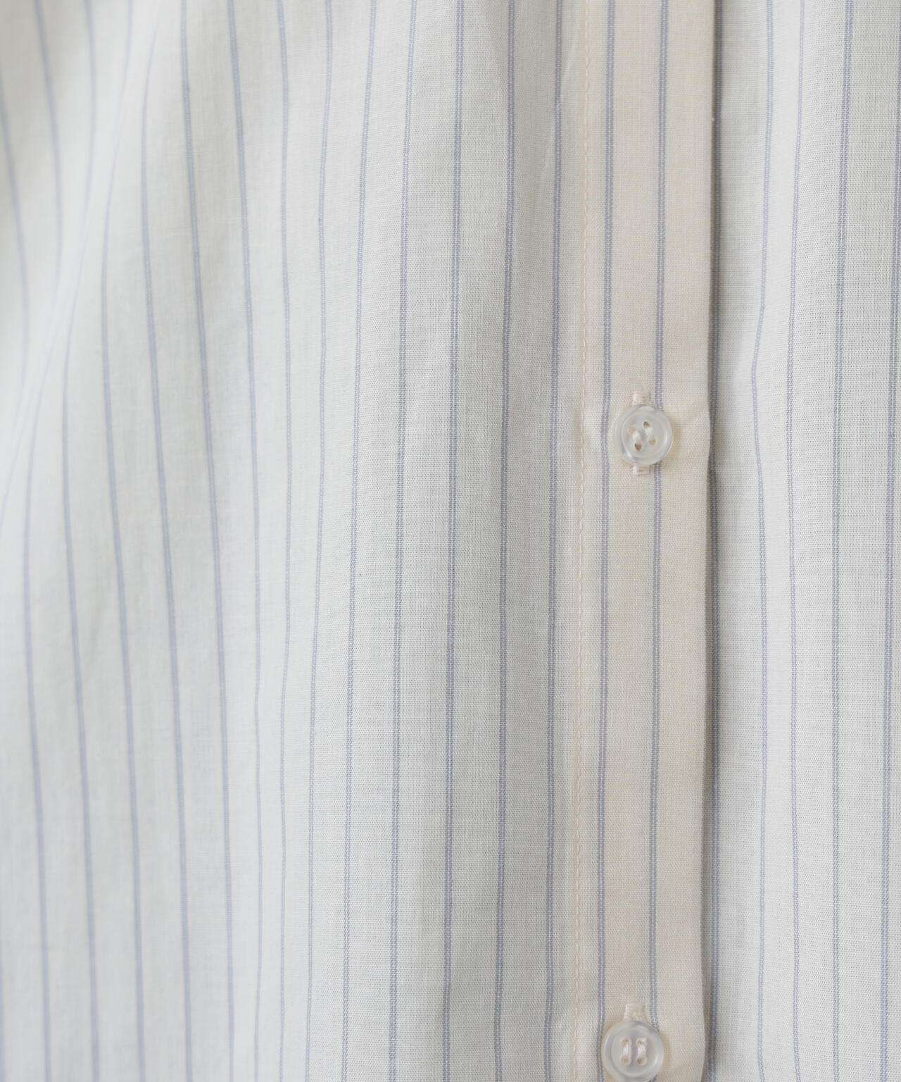 袖シャーリングオーバーシャツ