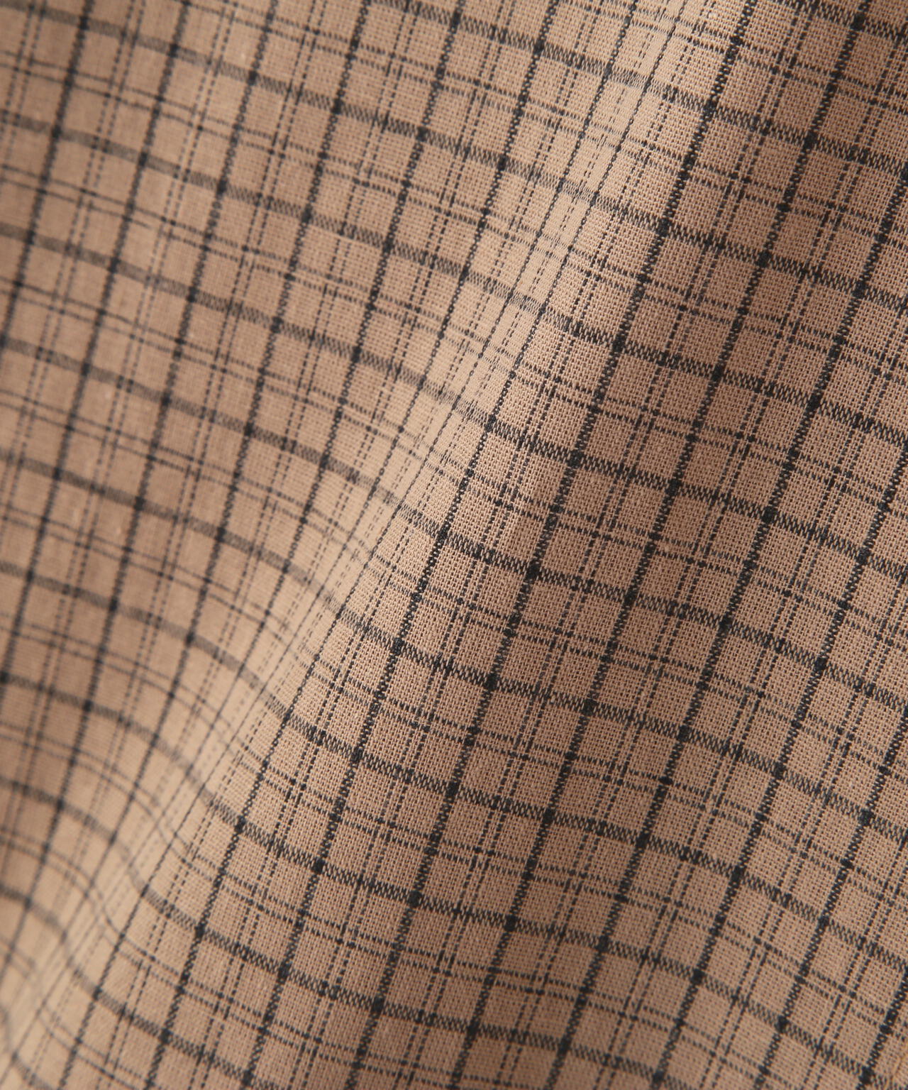 袖シャーリングオーバーシャツ