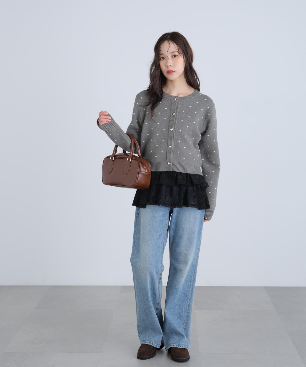 ティアードフリル2wayビスチェ