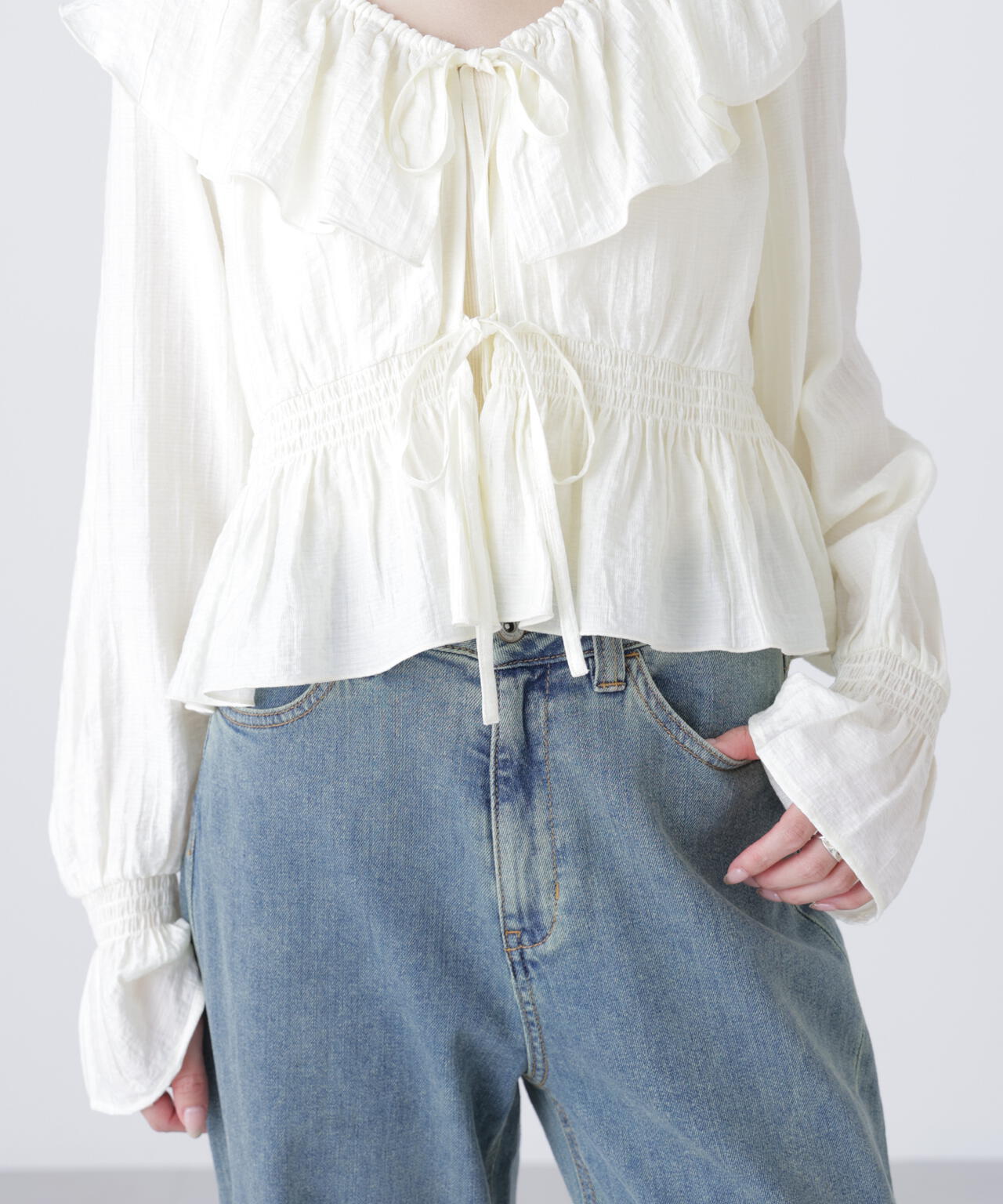 162cm 着用サイズ:FR