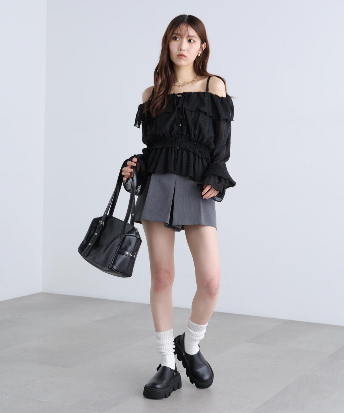 162cm 着用サイズ:FR
