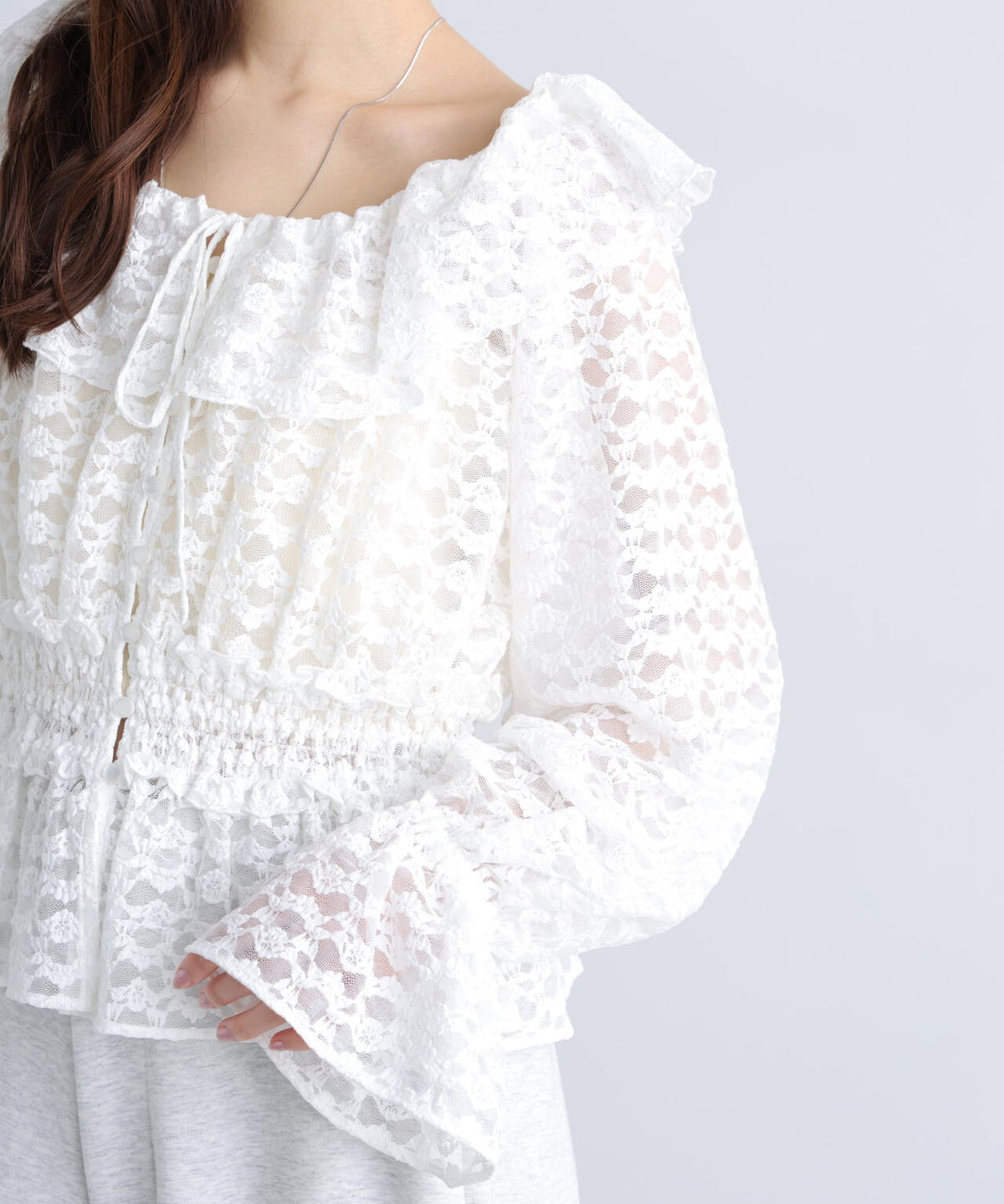 162cm 着用サイズ:FR