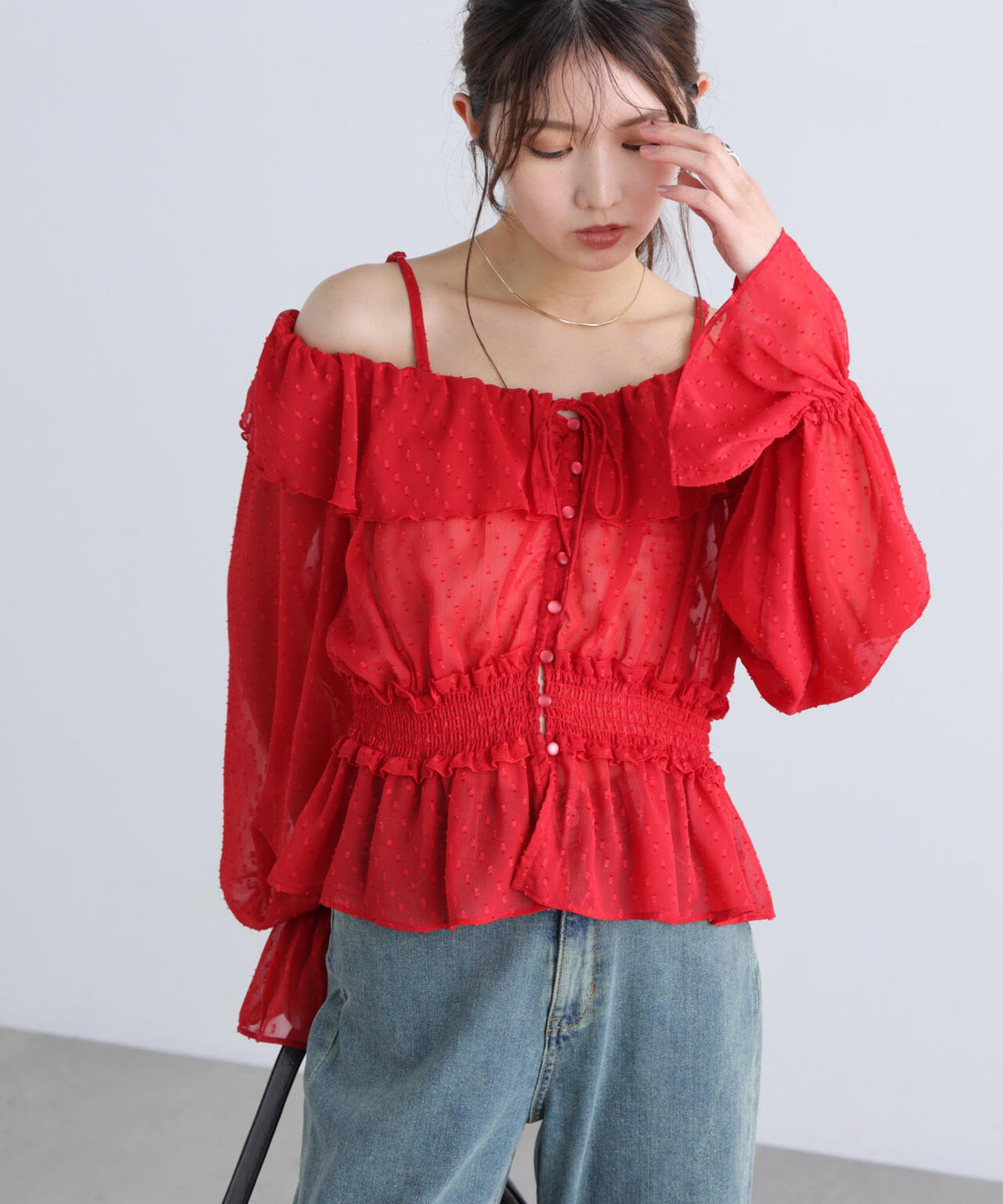 162cm 着用サイズ:FR