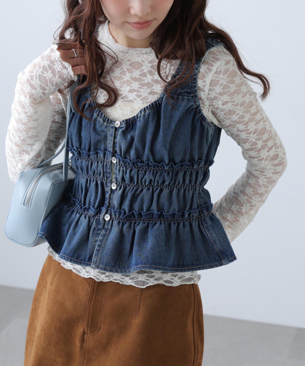 162cm 着用サイズ:FR