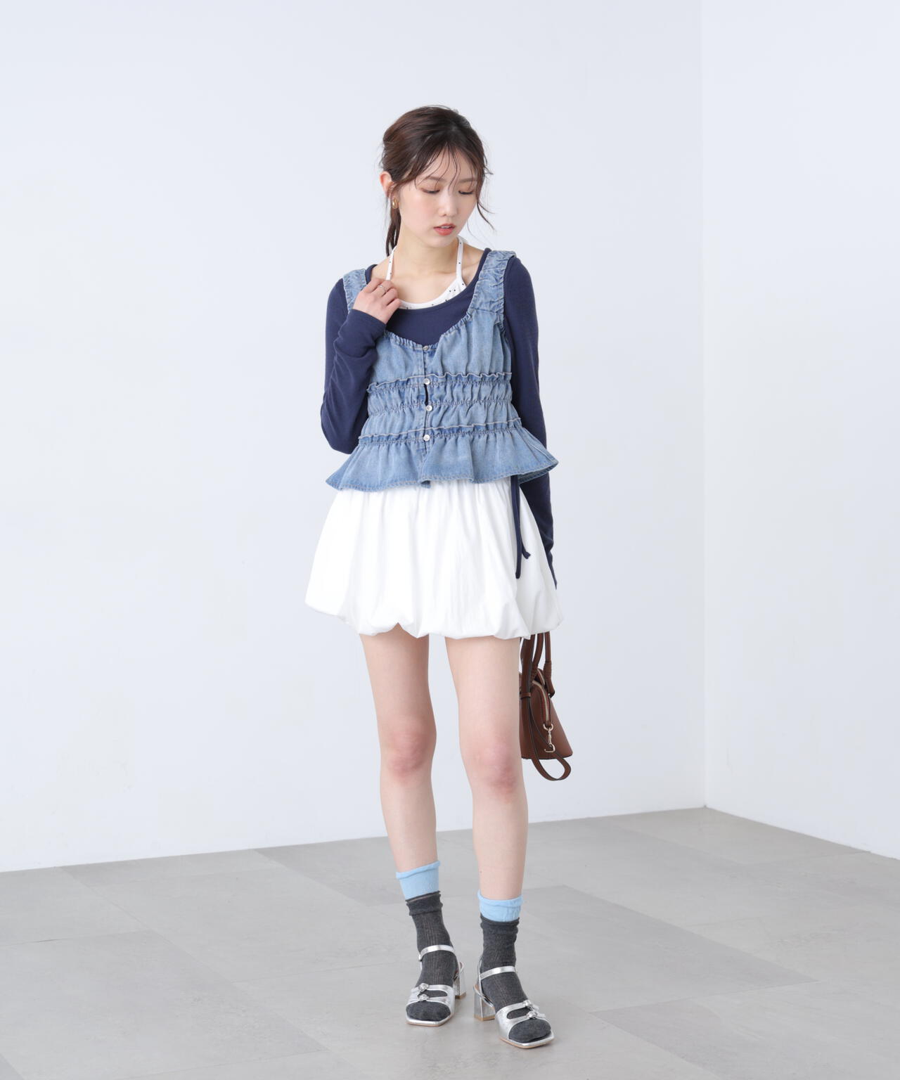 162cm 着用サイズ:FR