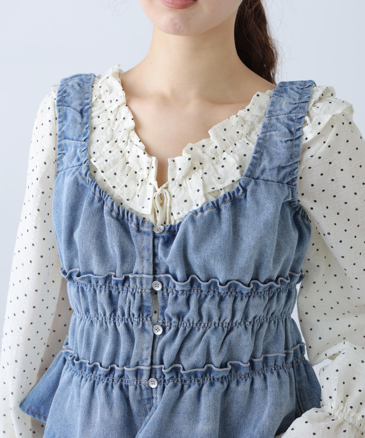 162cm 着用サイズ:FR