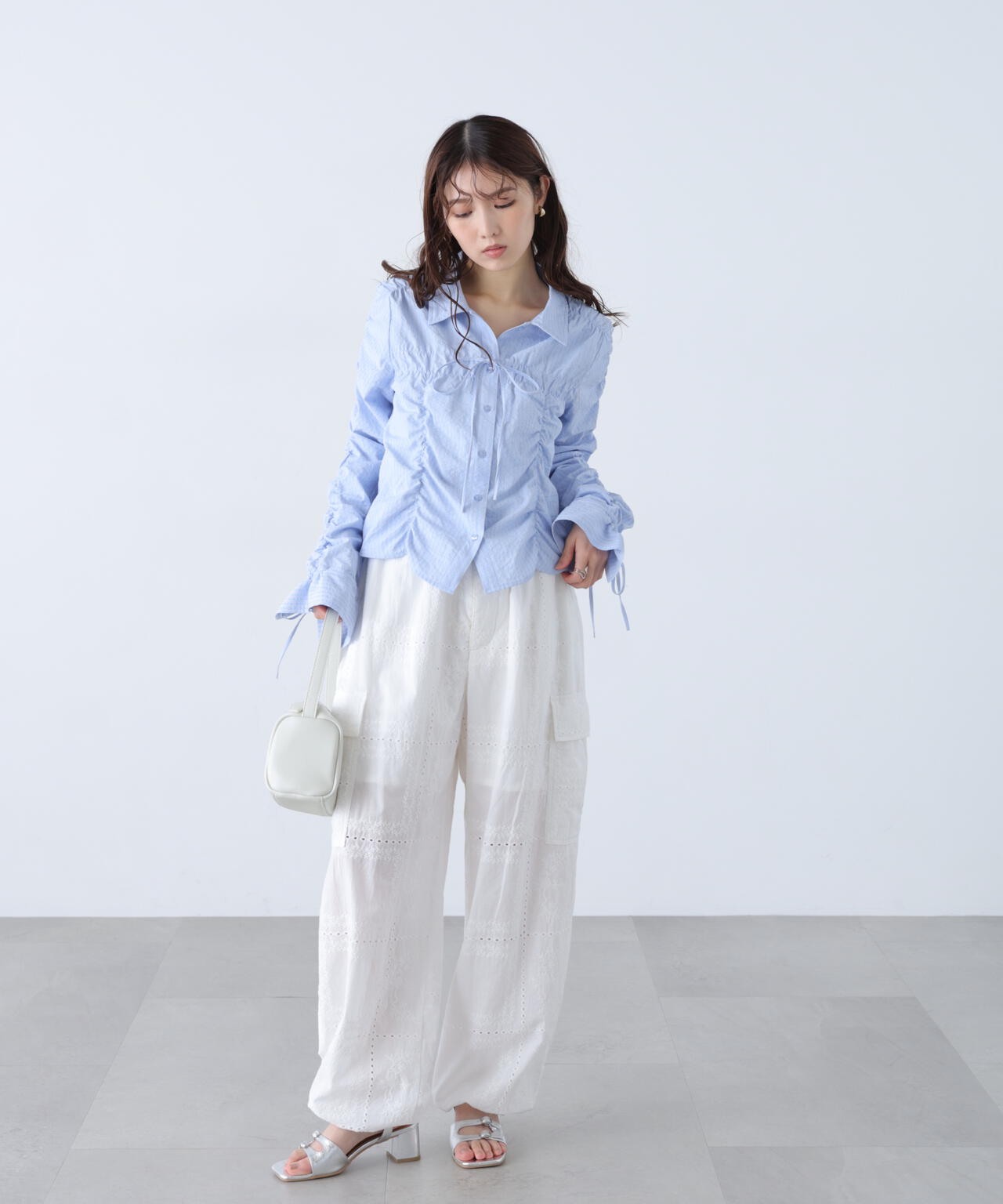 162cm 着用サイズ:FR