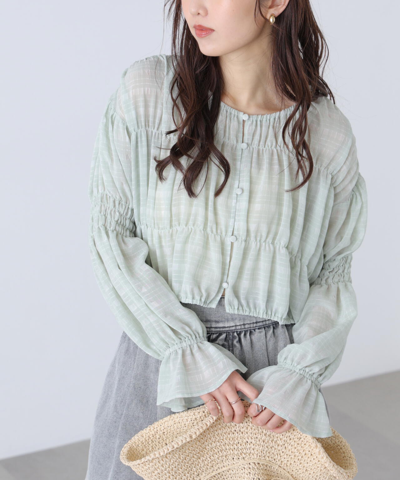162cm 着用サイズ:FR