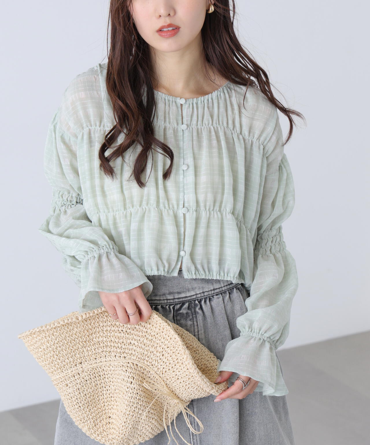162cm 着用サイズ:FR