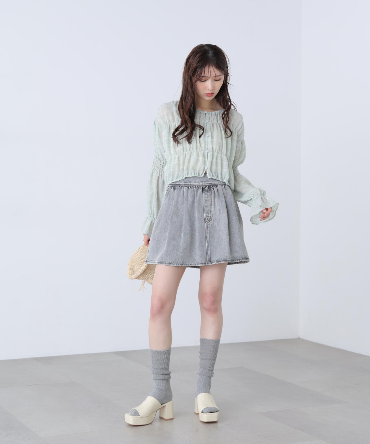 162cm 着用サイズ:FR