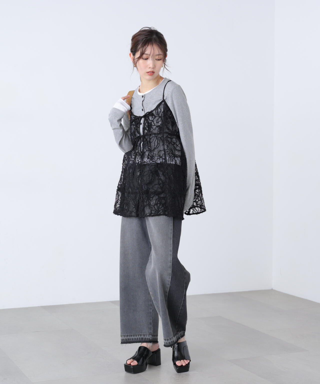 162cm 着用サイズ:FR