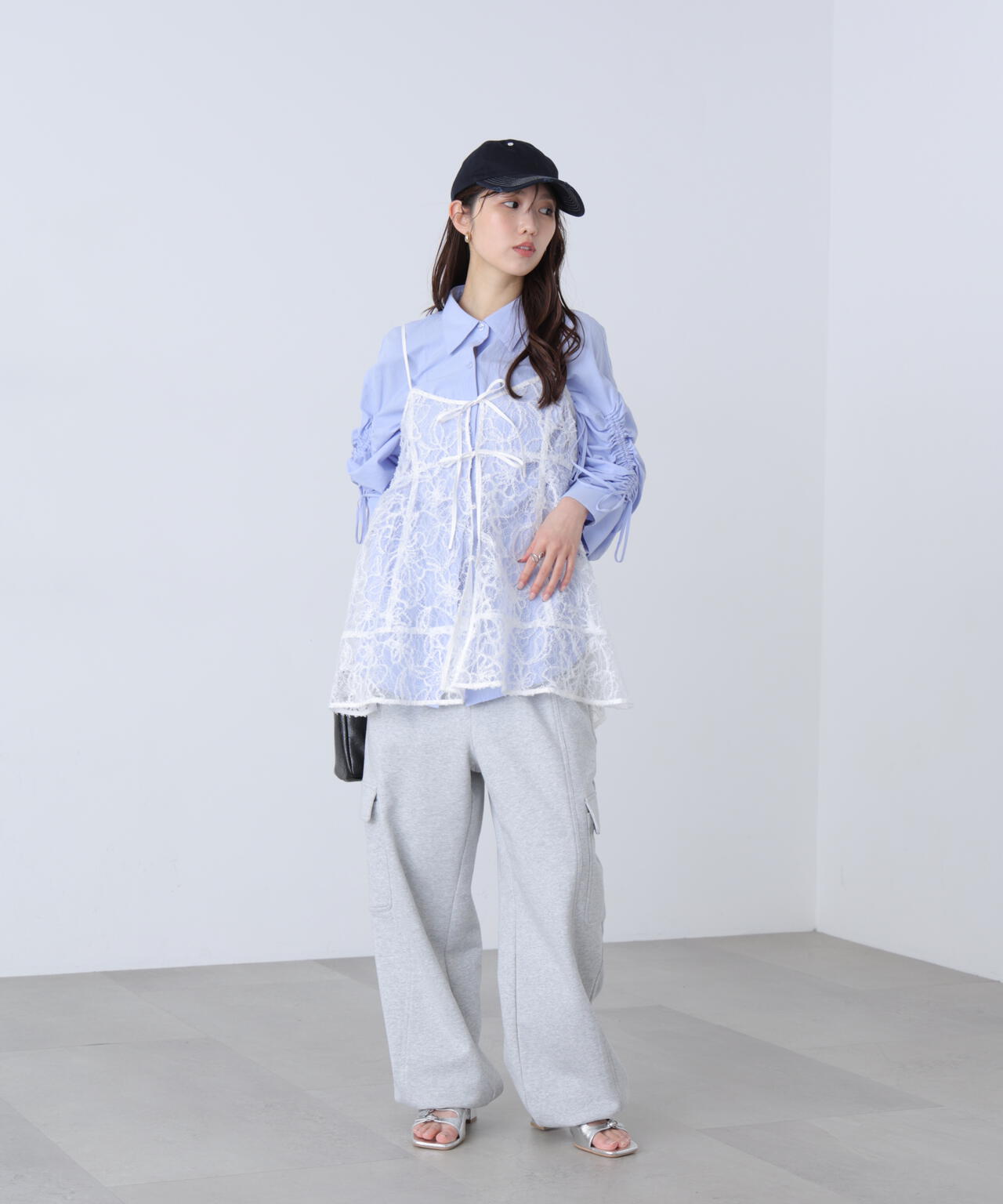 162cm 着用サイズ:FR