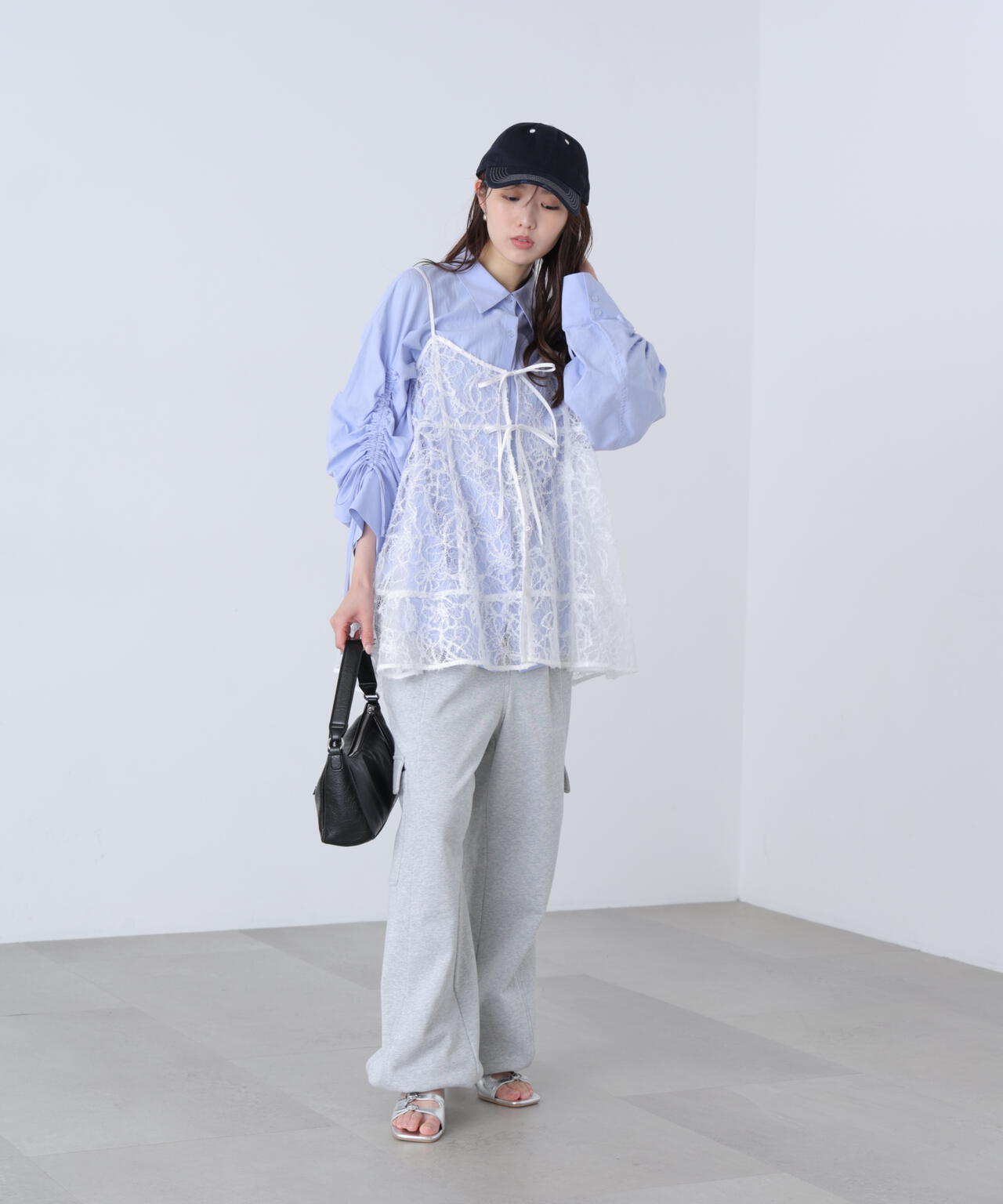 162cm 着用サイズ:FR